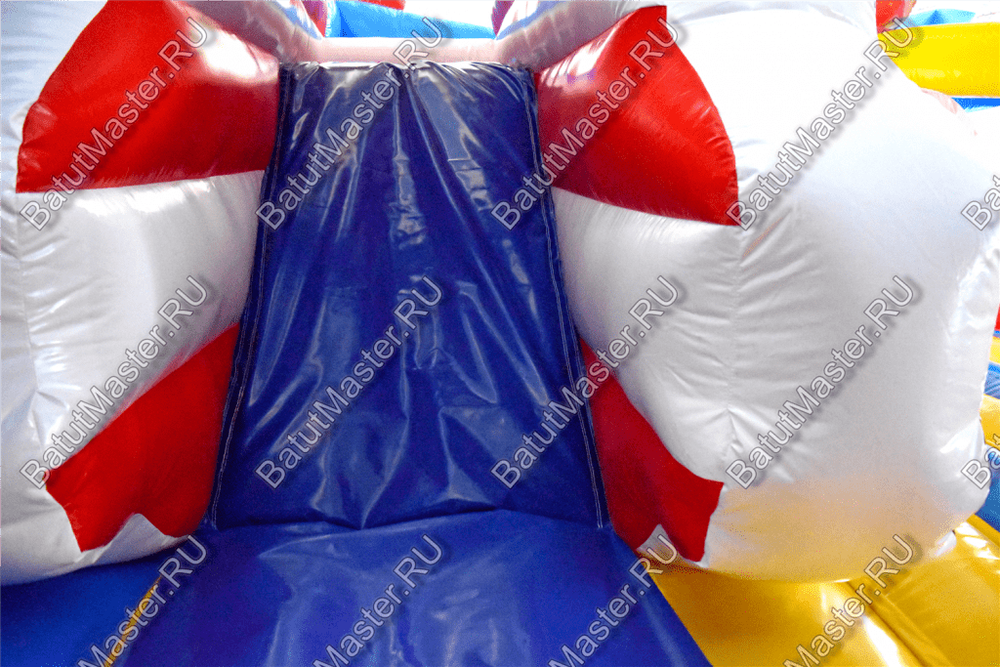 Коммерческий надувной батут "Мороженое" 6*6*3.5 м