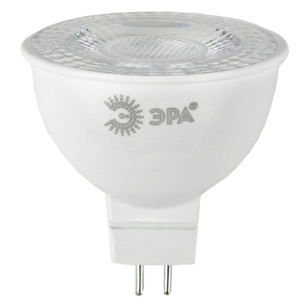 Лампочка светодиодная ЭРА STD LED Lense MR16-8W-860-GU5.3 GU5.3 8Вт линзованная софит холодный белый свет