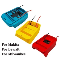 Адаптер для инструмента силовых колес, совместимый с литий-ионным аккумулятором Makita Держатель док -док -станции DIY для игрушек для инструментов