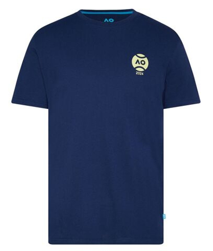 Мужская теннисная футболка Australian Open T-Shirt Australian Open 2024 - navy