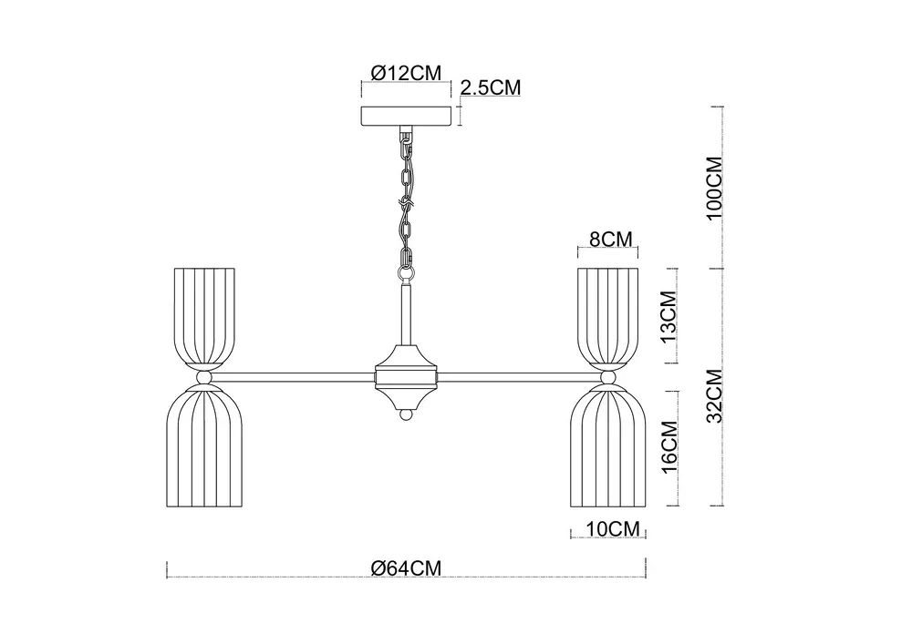 Подвесная люстра Arte Lamp CHARM
