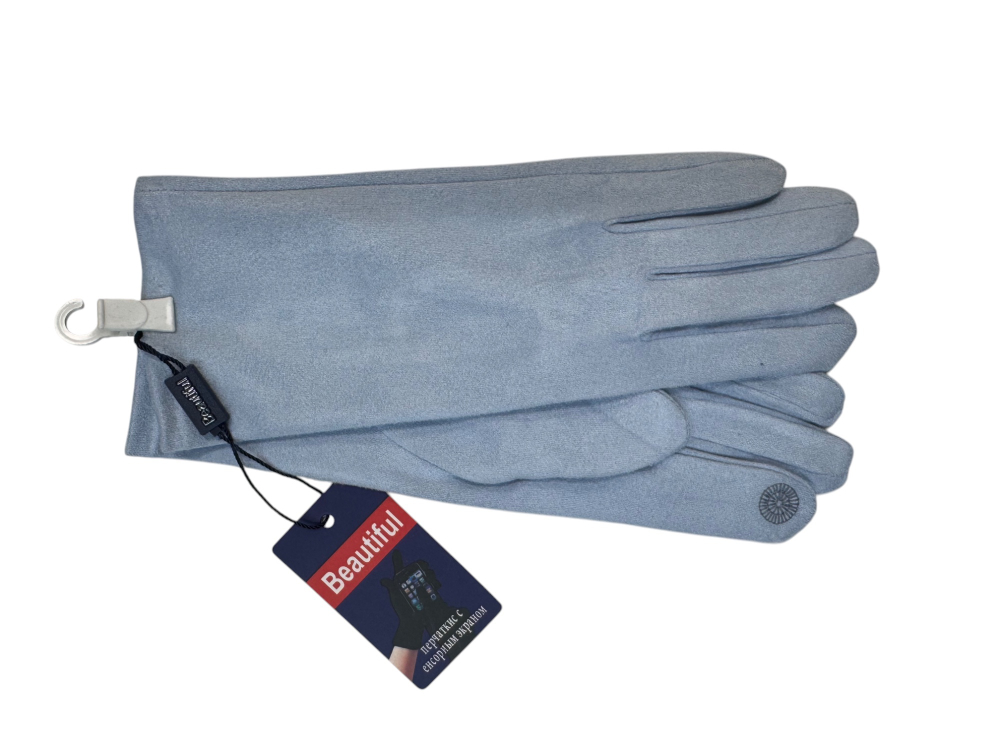 Перчатки. Женские. Материал верха: Текстиль. Спандекс. 12 шт в упаковке. Разный цвет.