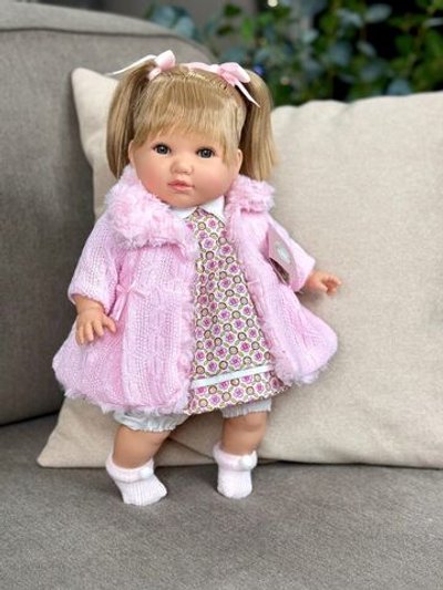 Кукла Berbesa мягконабивная 42см Sandra (4407S)