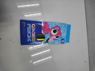 Карандаши цветные "Животные" 12 цветов, пластиковые, шестигранные