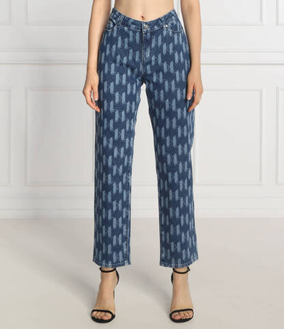 джинсы Karl Lagerfeld - голубой(225W1106)