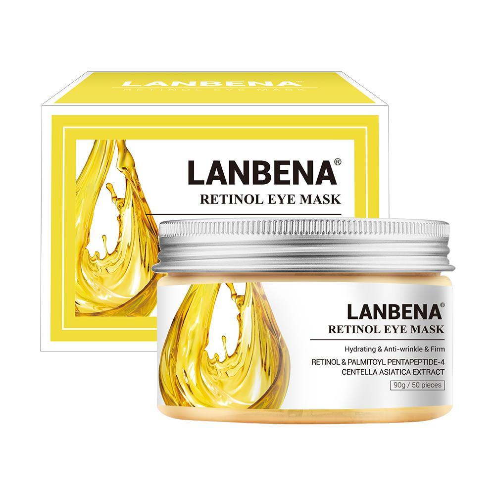 Патчи Lanbena для глаз от морщин с ретинолом Retinol Eye Mask, 50 шт, 90 гр