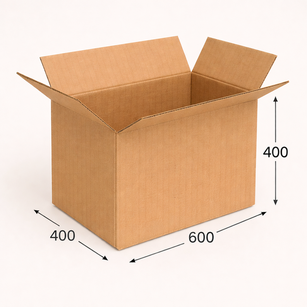 Коробка картонная 600х400х400 мм