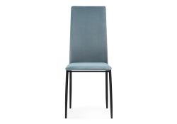 Стул на металлокаркасе Tod light blue / black