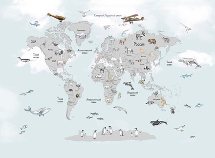 Карта мира №17