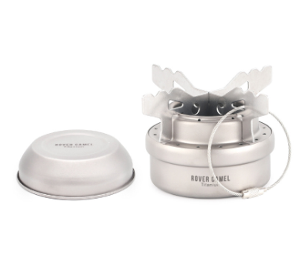 Спиртовая горелка, титановая WST012-1A