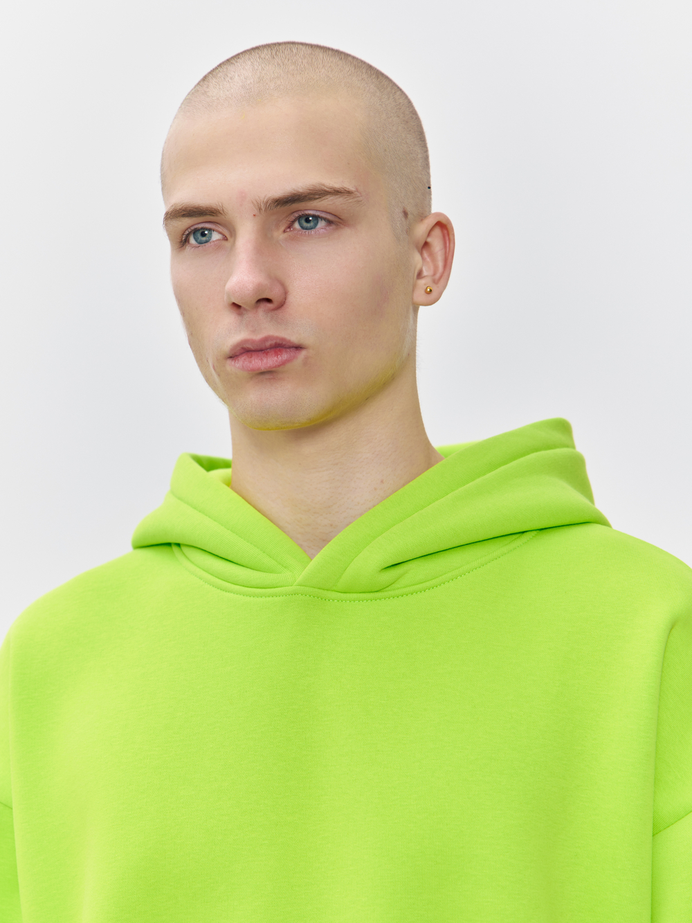 Худи с начесом (салатовый)