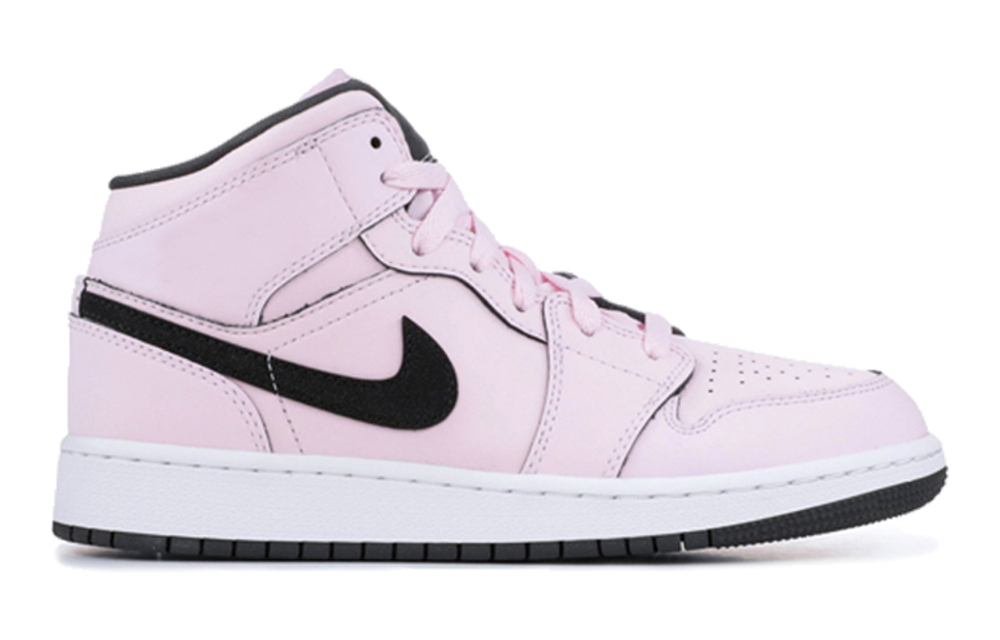 Jordan 1 Mid Pink Foam GS