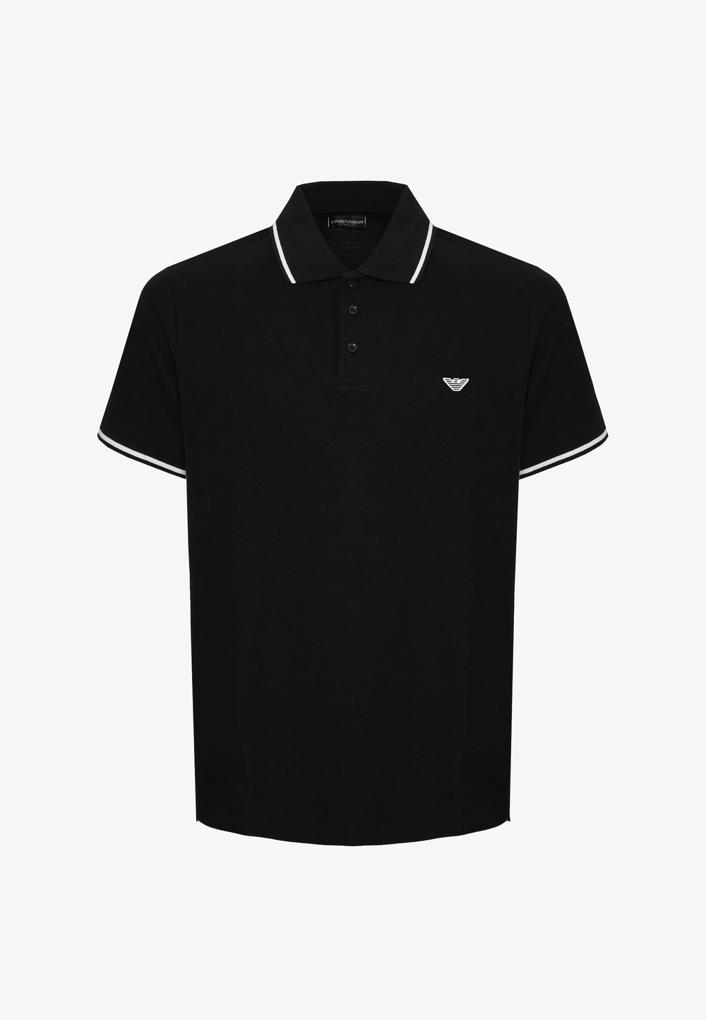 Emporio Armani Футболка-поло - Чёрный