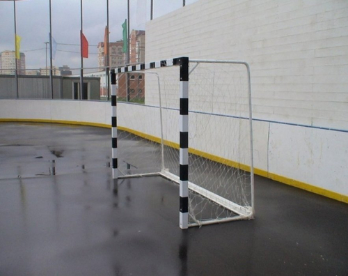 Ворота мини-футбольные (гандбольные) 2х3м свободностоящие с противовесом, с колесами (2шт.)