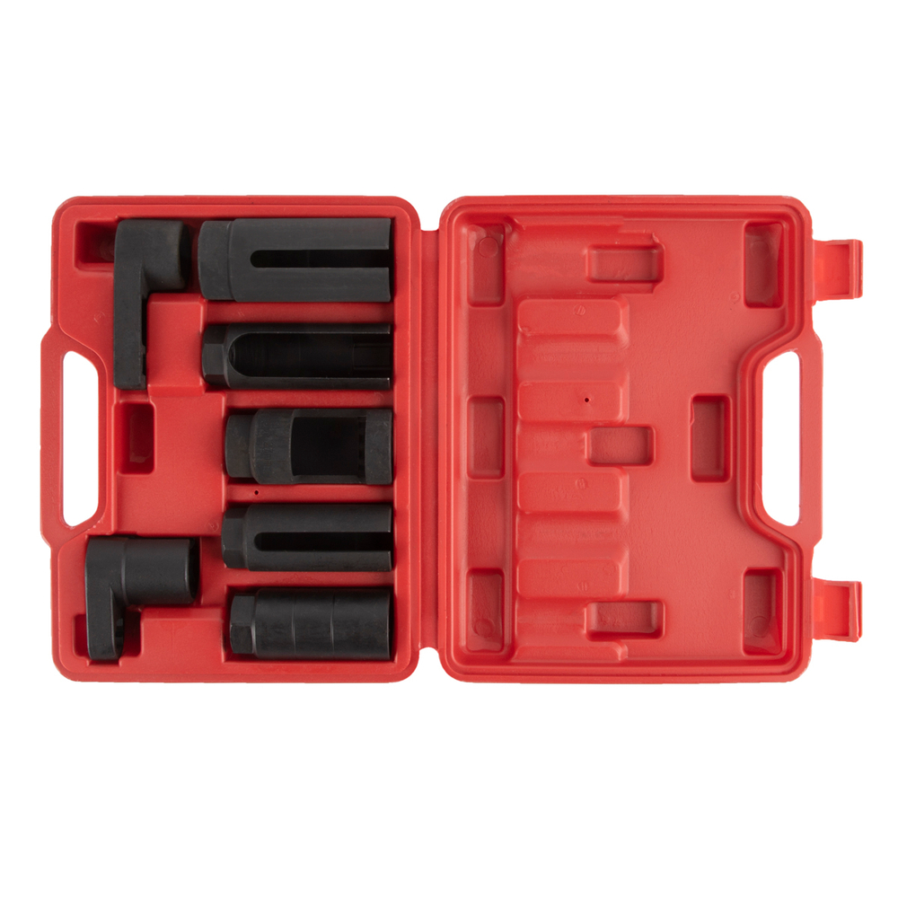 WDK-214240 Набор головок для кислородных датчиков (замены лямбда зондов) 7 предметов