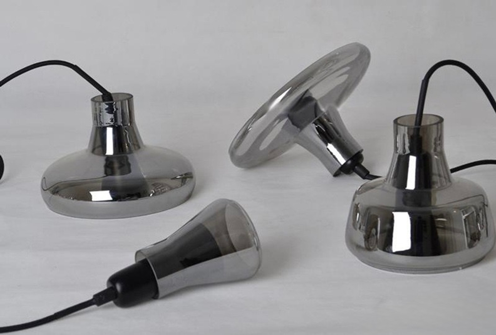 Pendant design lamp Shadows by Brokis D20 (Smoky)