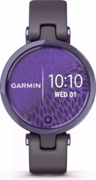 Умные часы Garmin Lily безель цвета полночная орхидея, корпус темная орхидея и силиконовый ремешок