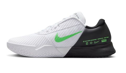 Мужские кроссовки теннисные Nike Zoom Vapor Pro 2 - white/poision green/black
