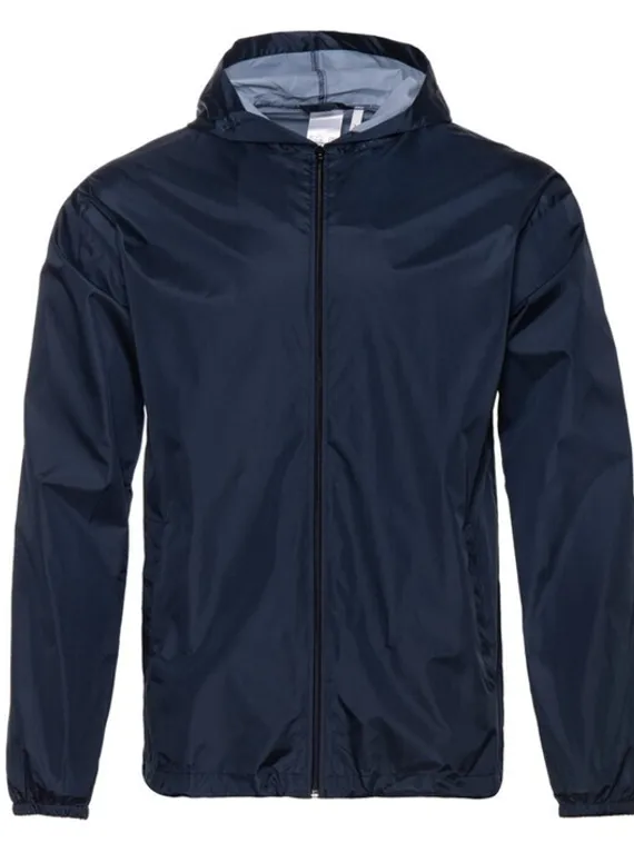 Ветровка унисекс, размер XXS, цвет тёмно-синий