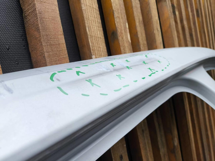 Крыло заднее правое Skoda Kodiaq (2016-н.в.)