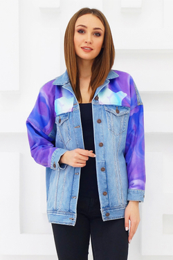LIGVIANNI Джинсовая куртка Denim Jacket Toucan