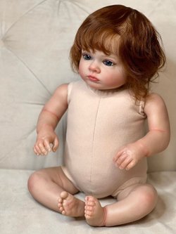 Кукла Реборн мягконабивная 60см в пакете (FA-014)