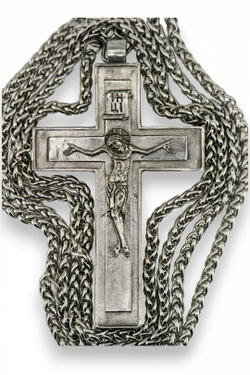 Крест иерейский “Павловский” с распятием XIII век