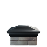 Колпак полимеркомпозитный Monblan 385*385 (1,5 кирпича) черный