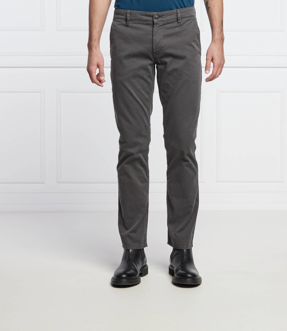 чиносы schino BOSS ORANGE - графитовый(50470813)