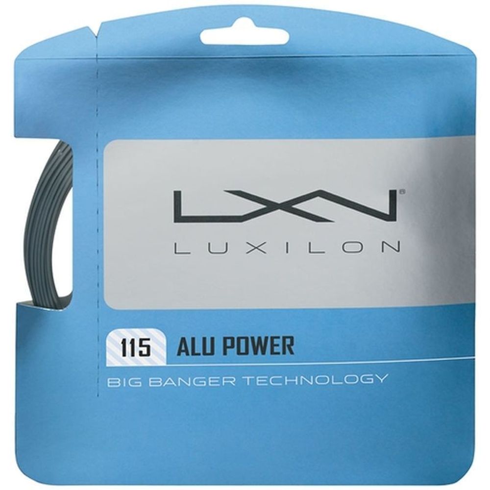 Теннисные струны Luxilon Big Banger Alu Power 115 (12,2 m) - silver