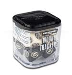 Warhammer 40,000 Wound Trackers - Bone/Black