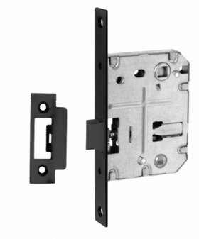 Межкомнатный механизм под фиксатор VETTORE WC 170 KEVLAR MBP (Чёрный матовый)