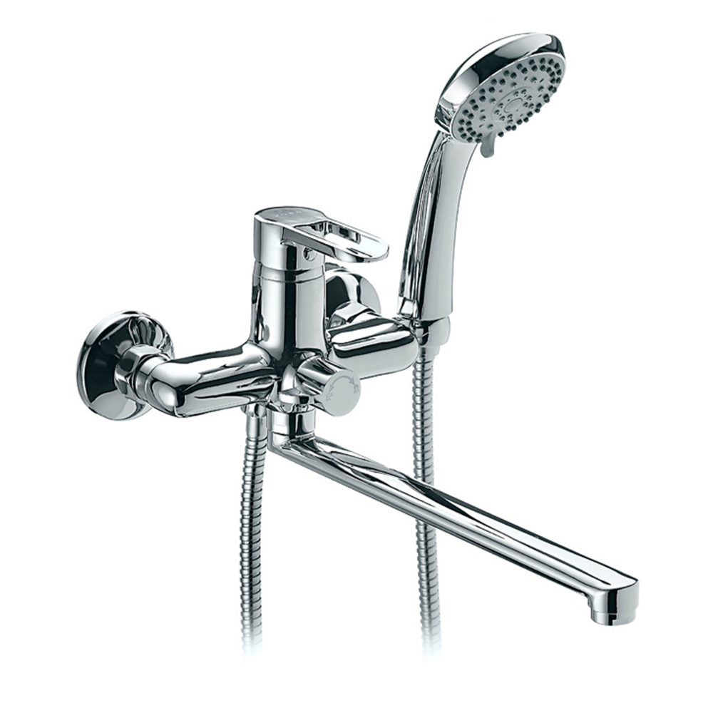 СМЕСИТЕЛЬ Д ВАННЫ VODA FUTURE FT31 ИЗЛИВ 300ММ