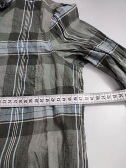 Рубашка H&M в клетку 40 размер