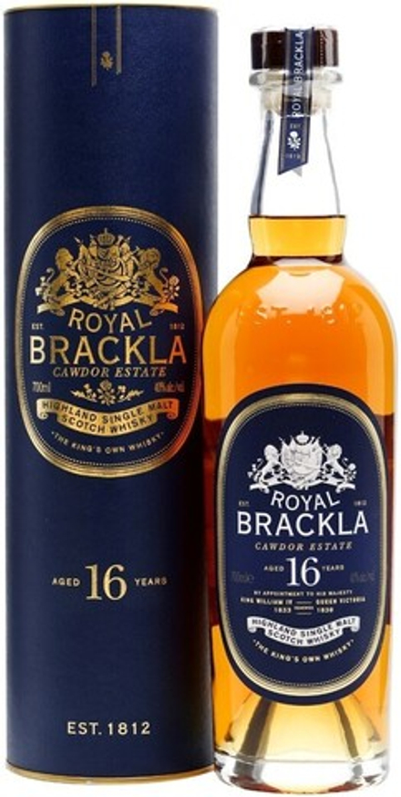 Виски Royal Brackla 16 Years Old in tube, 0.7 л