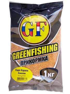 Прикормки GF 8кг КАРП/КАРАСЬ Конопля набор