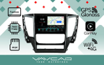 Магнитола для Mitsubishi Pajero Sport 3 2016-2020 АКПП - Vaycar VA47-1181-2K на Android 13, 8-ядер, 2K QLED, ТОП процессор, CarPlay, 4G SIM-слот