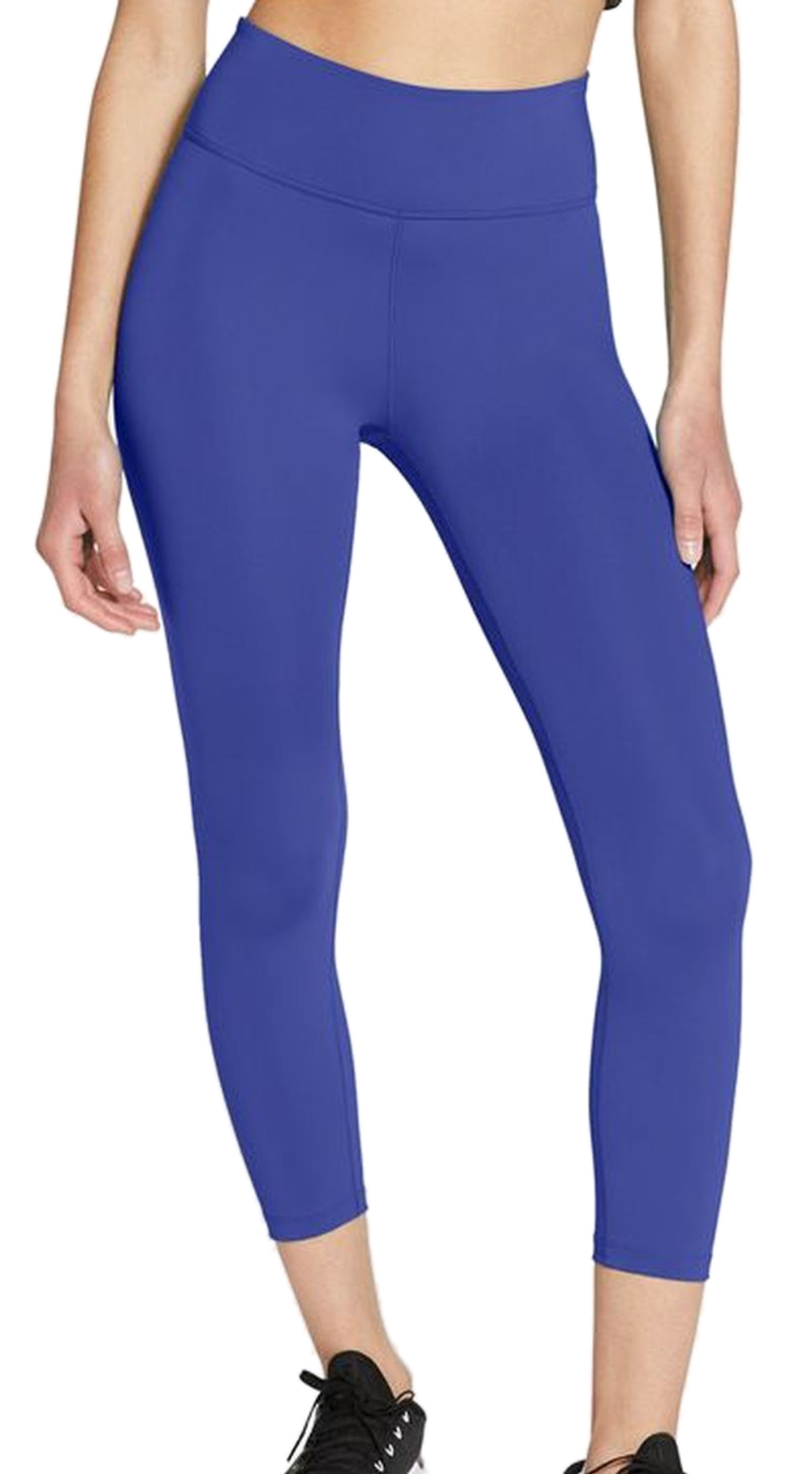 Леггинсы Nike Dri-Fit One Mid-Rise CRP Tight - lapis/white