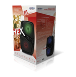 Колонка 2.0 SmartBuy HEX, 16Вт, Bluetooth, MP3, FM-радио, микрофон