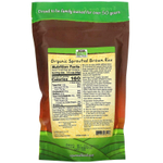 NOW Foods, Real Food, органический проросший бурый рис, необработанный, 454 г (16 унций)