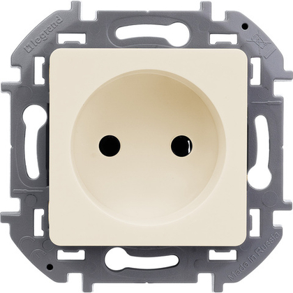 Розетка без заземления без шторок 16А 250В слоновая кость Inspiria Legrand