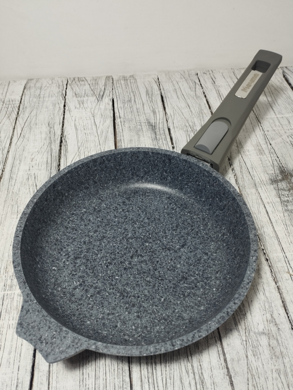 Сковорода АП 180мм глуб съемн р Premium grey 018901