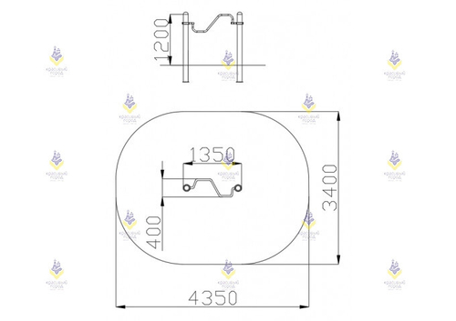 Тренажер «Велосипед» для детей с ОВ