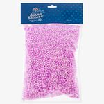 Шарики пенопласт, Сиреневый, 2-4 мм, 10 гр.