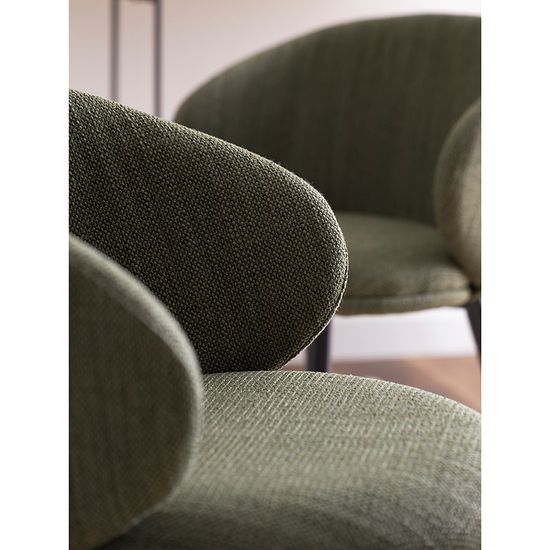 Стул comfy, рогожка, шпинат