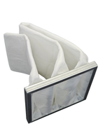 Фильтр  карманный FK-CAM439 (аналог  CO60 Camfil  HI-CAP   287x287x360 / 3 G4)