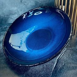 Lenardi 118-104 Блюдо 31см AQUAMARINE в под.уп.(х4)Фарфор