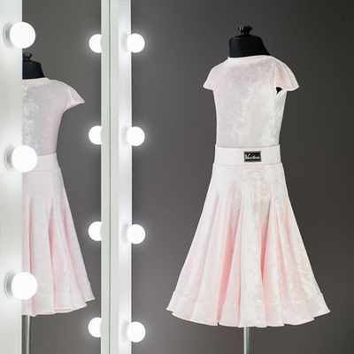 Standart 4-02-02-C | Рейтинговое платье годе для спортивных бальных танцев | Vasileva Dance