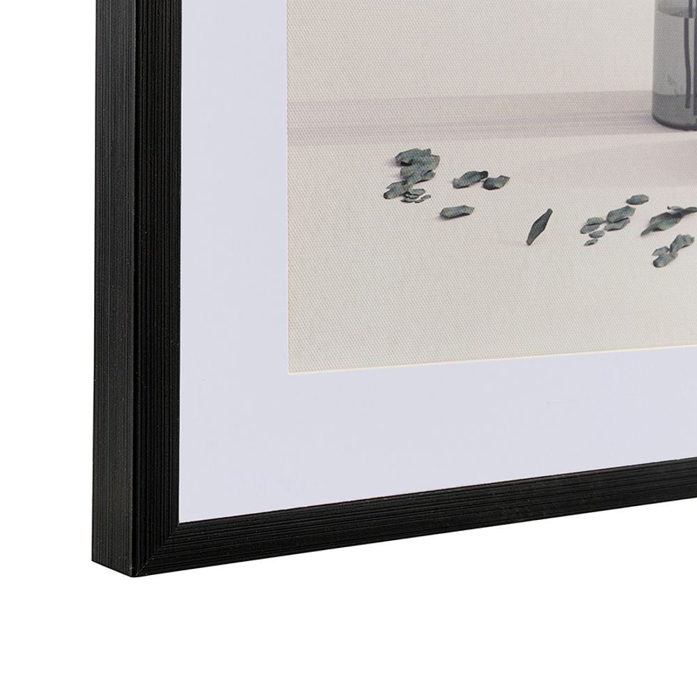 Панно декоративное Plant с черной рамой, 50х70 см