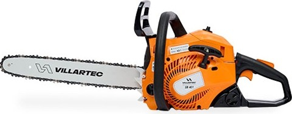 Бензопила VILLARTEC SB401 цепная, шина 40 см.(16") SB401k